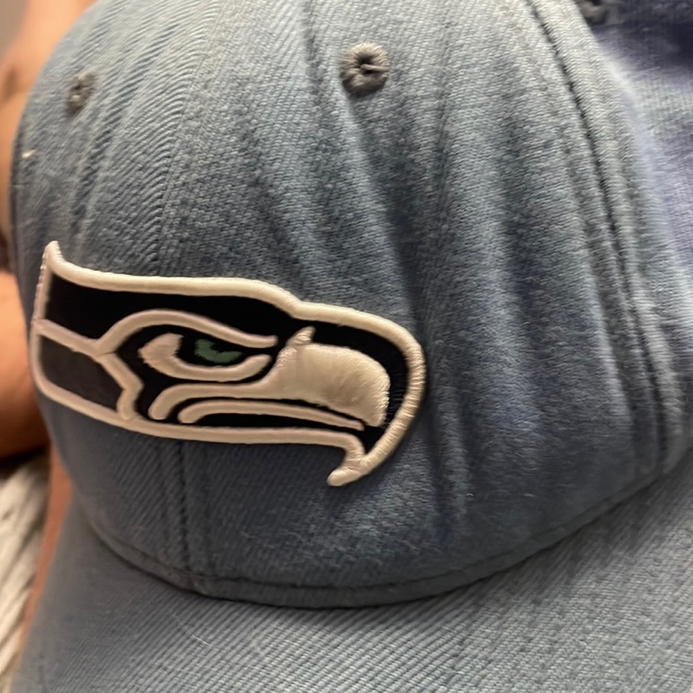 Reebok OSFA vintage Seattle Seahawks velcro hat